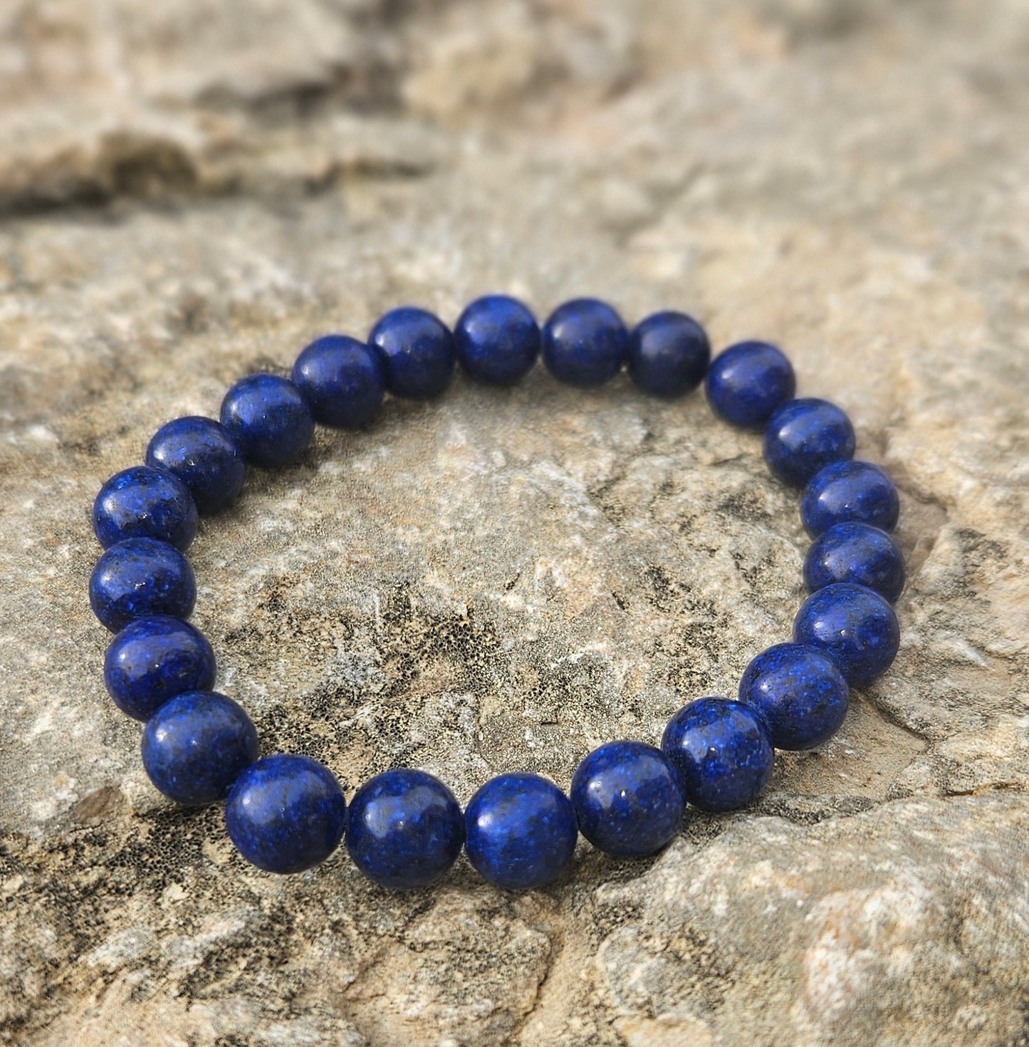 Pulsera Lapislázuli - Aurora Boreal