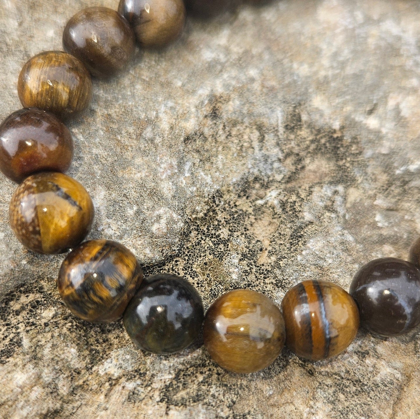Pulsera Ojo de Tigre - Aurora Boreal