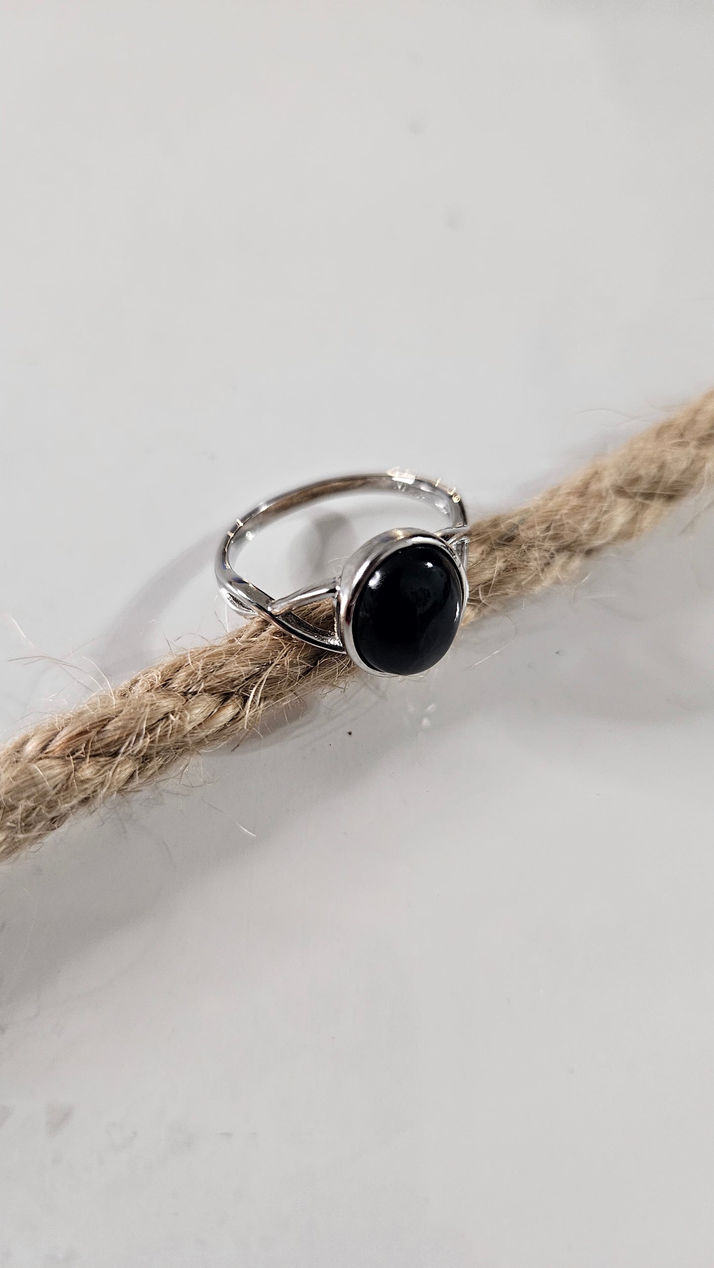 Anillo Onix en Plata de Ley