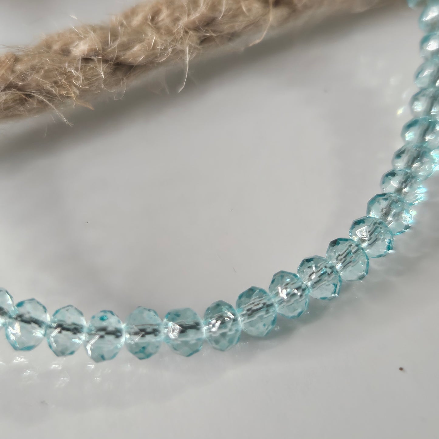 Pulsera Aguamarina y Plata de Ley